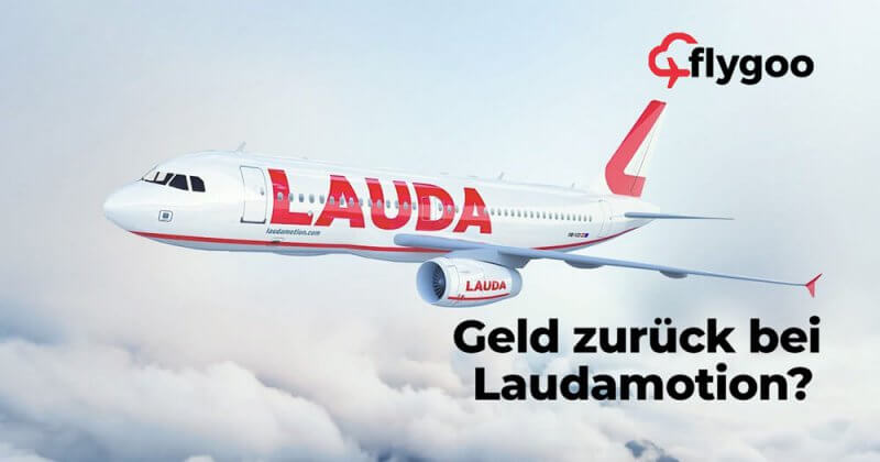 Laudamotion Flug stornieren & Geld zurück erhalten!